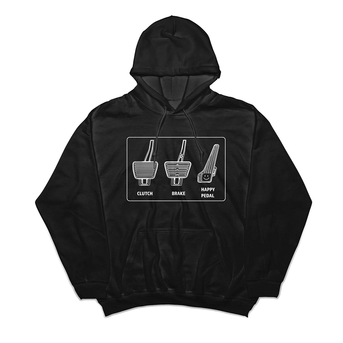 Clutch Brake Happy Pedal Hoodie