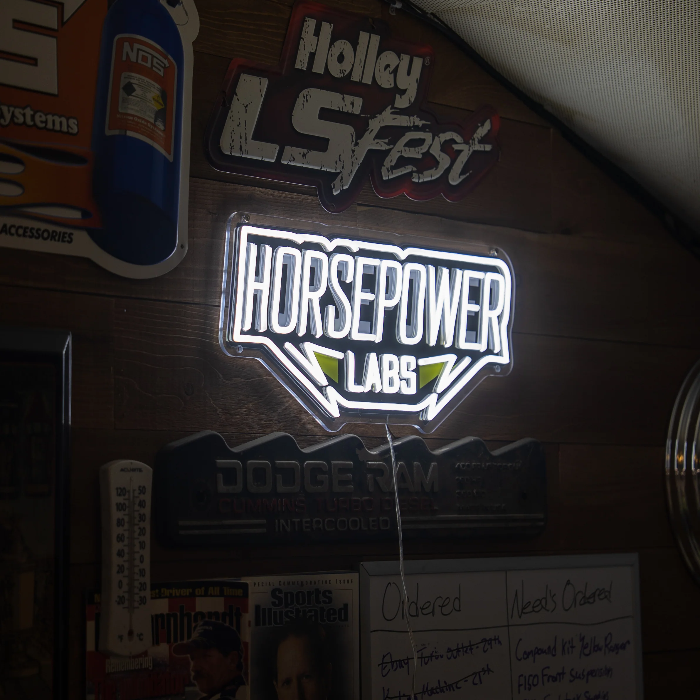Horsepower Labs LED Sign