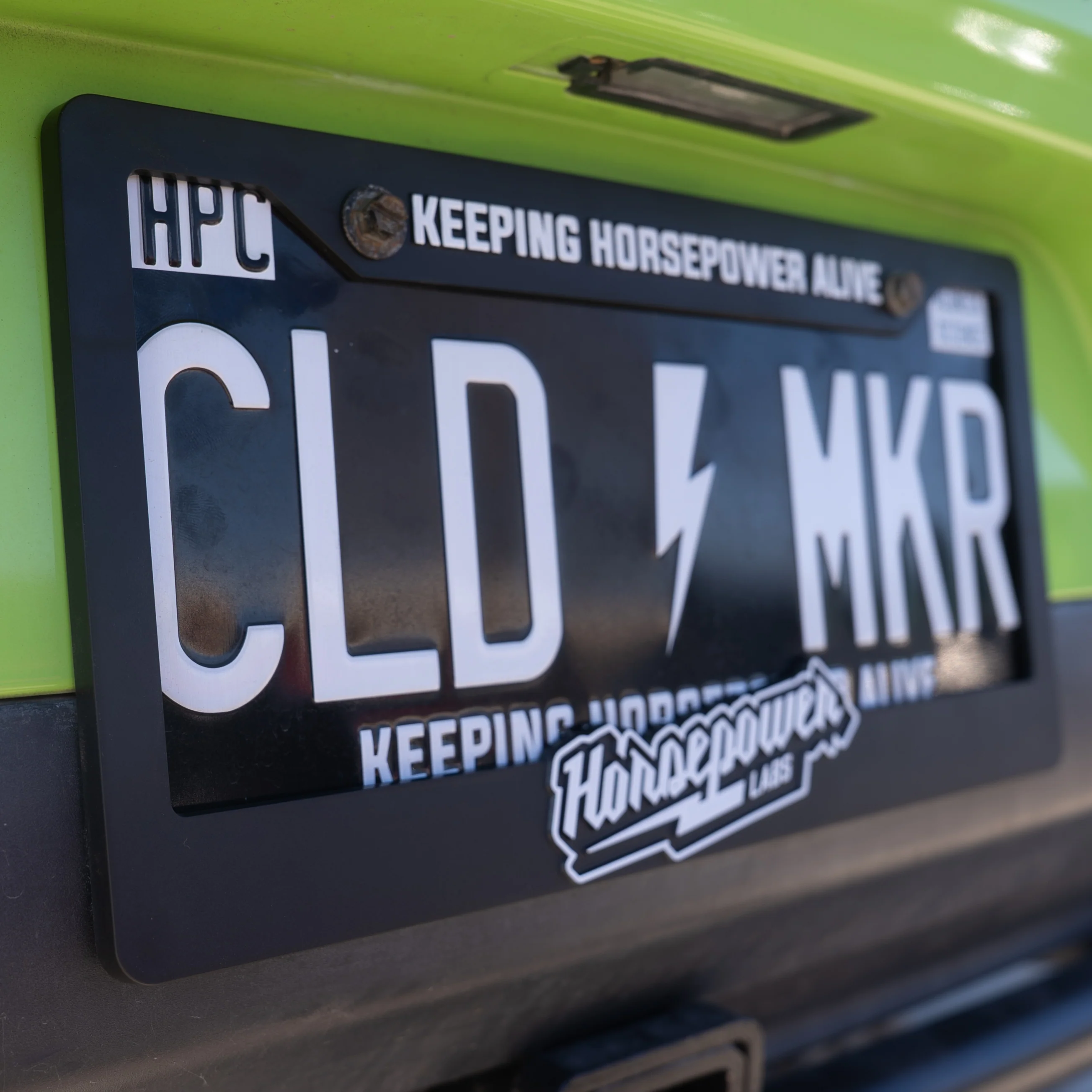HP Labs License Plate Frame - Image 2