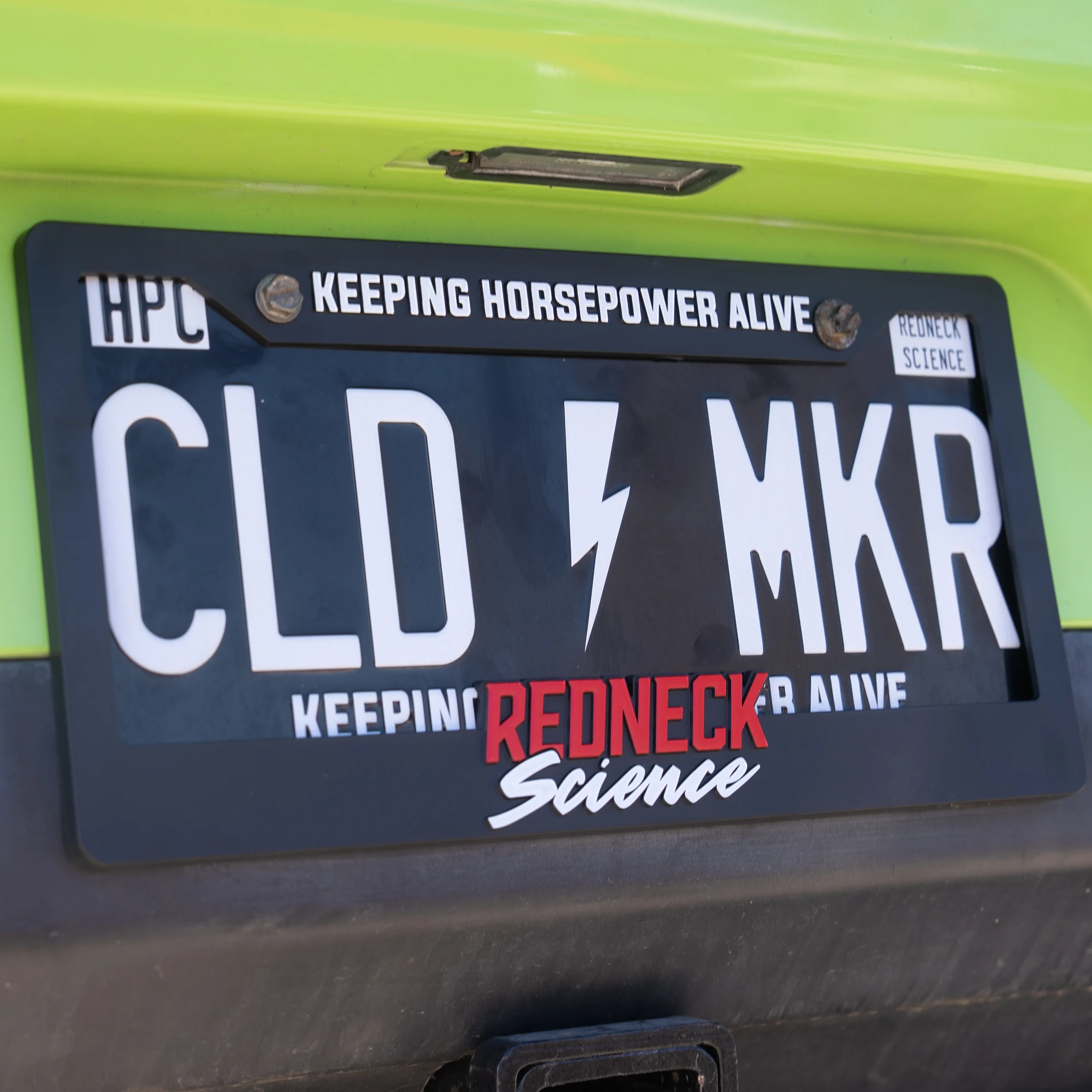 Redneck Science License Plate Frame - Image 2