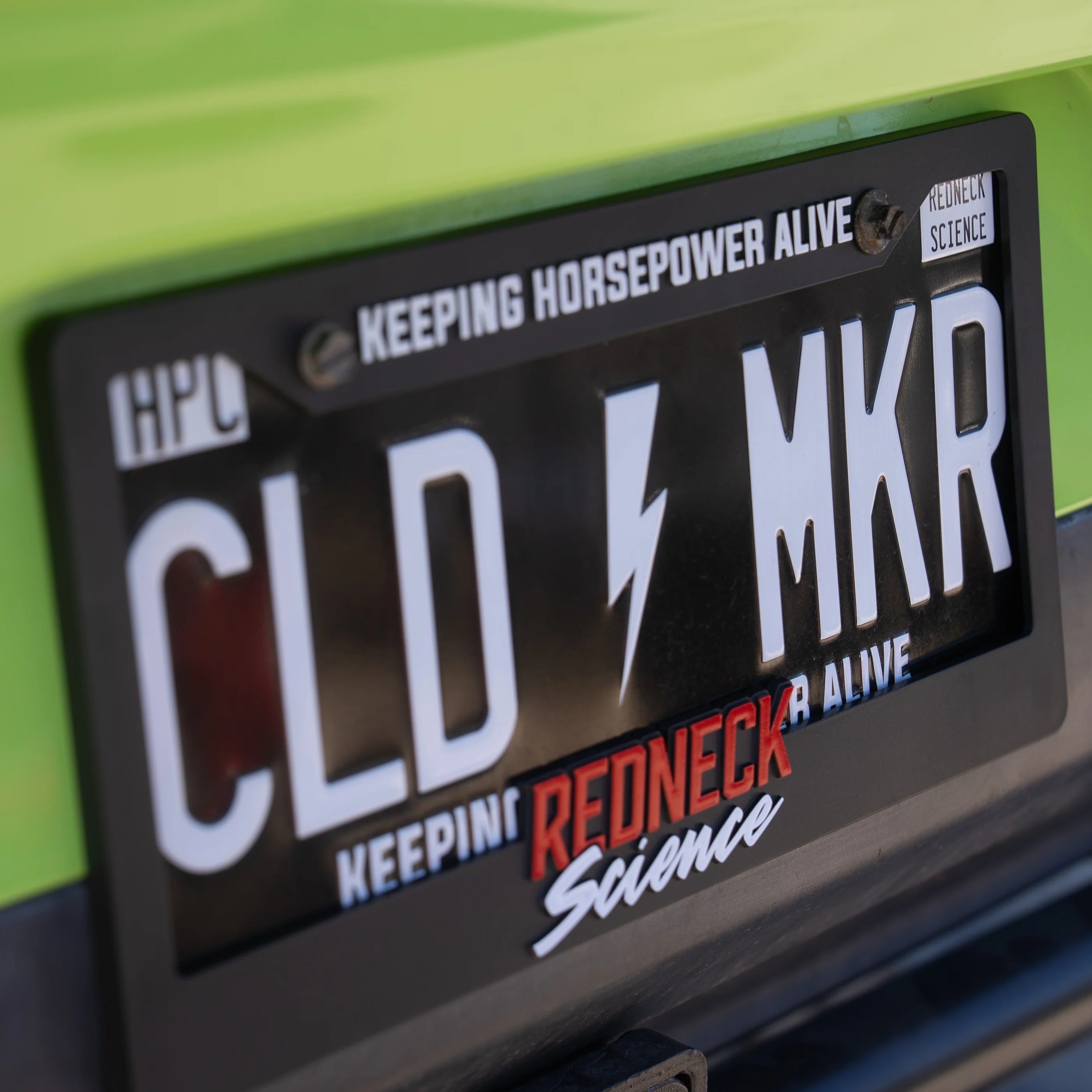 Redneck Science License Plate Frame - Image 3